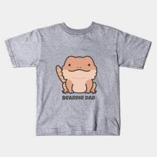 Red Bearded Dragon Dad Kids T-Shirt